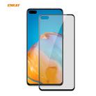 For HUAWEI P40 ENKAY Hat-Prince 0.26mm 9H 6D Privacy Anti-spy Full Screen Tempered Glass Film - 1