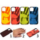 For Samsung Galaxy S20 Paste Skin + PC Thermal Sensor Discoloration Protective Back Cover Case(Black to Red) - 8