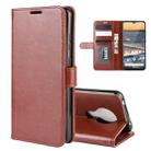 For Nokia 5.3 R64 Texture Single Horizontal Flip Protective Case with Holder & Card Slots & Wallet& Photo Frame(Brown) - 1