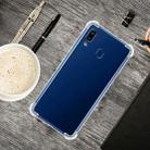 For Samsung Galaxy A20 Four-Corner Anti-Drop Ultra-Thin Transparent TPU Phone Case(Transparent) - 1
