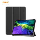For iPad Pro 11 2022 / 2020 / 2021 ENKAY ENK-8001 Denim Pattern Horizontal Flip Leather Smart Tablet Case with Holder(Black) - 1