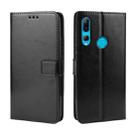 Retro Crazy Horse Texture Horizontal Flip Leather Case for Huawei Y9 Prime (2019), with Holder & Card Slots & Photo Frame(Black) - 1