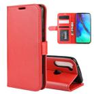 For Motorola Moto G Stylus R64 Texture Single Horizontal Flip Protective Case with Holder & Card Slots & Wallet& Photo Frame(Red) - 1