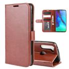 For Motorola Moto G Stylus R64 Texture Single Horizontal Flip Protective Case with Holder & Card Slots & Wallet& Photo Frame(Brown) - 1