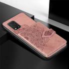 For Xiaomi 10 Lite 5G Mandala Embossed Magnetic Cloth PU + TPU + PC Case with Holder & Card Slots & Wallet & Photo Frame & Strap(Rose Gold) - 4