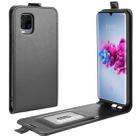 For ZTE Axon 11 R64 Texture Single Vertical Flip Leather Protective Case with Card Slots & Photo Frame(Black) - 1