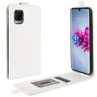 For ZTE Axon 11 R64 Texture Single Vertical Flip Leather Protective Case with Card Slots & Photo Frame(White) - 1
