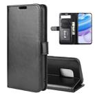 For Xiaomi Redmi 10X Pro 5G/10X 5G R64 Texture Single Horizontal Flip Protective Case with Holder & Card Slots & Wallet& Photo Frame(Black) - 1