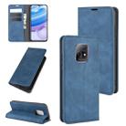 For Xiaomi Redmi 10X Pro 5G/10X 5G Retro-skin Business Magnetic Suction Leather Case with Holder & Card Slots & Wallet(Dark Blue) - 1