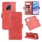 For Xiaomi Redmi 10X Pro 5G/10X 5G Dual-side Magnetic Buckle Horizontal Flip Leather Case with Holder & Card Slots & Wallet(Red) - 1