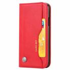 Knead Skin Texture Horizontal Flip Leather Case for Huawei Y5 (2019)/Honor 8S, with Photo Frame & Holder & Card Slots & Wallet(Red) - 2