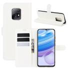 For Xiaomi Redmi 10X Pro 5G/10X 5G Litchi Texture Horizontal Flip Protective Case with Holder & Card Slots & Wallet(White) - 1