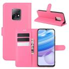 For Xiaomi Redmi 10X Pro 5G/10X 5G Litchi Texture Horizontal Flip Protective Case with Holder & Card Slots & Wallet(Rose red) - 1