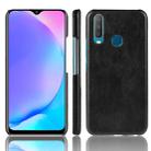 Shockproof Litchi Texture PC + PU Case For vivo Y17 / Y3(Black) - 1