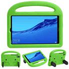 For Huawei MediaPad M5/M6 10.8 Sparrow Pattern EVA Children Shockproof Protection Case with Foldable Holder(Green) - 1