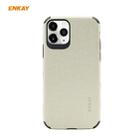 For iPhone 11 Pro Max ENKAY ENK-PC033 Business Series Denim Texture PU Leather + TPU Soft Slim Case Cover(Beige) - 1