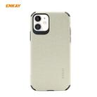 For iPhone 11 ENKAY ENK-PC031 Business Series Denim Texture PU Leather + TPU Soft Slim Case Cover(Beige) - 1