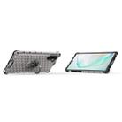 For Samsung Galaxy Note 10 Shockproof Honeycomb PC + TPU Ring Holder Protection Case(Green) - 8