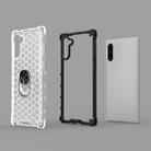 For Samsung Galaxy Note 10 Shockproof Honeycomb PC + TPU Ring Holder Protection Case(Grey) - 3