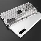 For Samsung Galaxy Note 10 Shockproof Honeycomb PC + TPU Ring Holder Protection Case(Grey) - 6