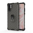 For Huawei P30 Pro Shockproof Honeycomb PC + TPU Ring Holder Protection Case(Grey) - 1