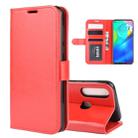 For Motorola Moto G Power R64 Texture Single Horizontal Flip Protective Case with Holder & Card Slots & Wallet& Photo Frame(Red) - 1