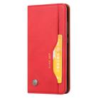 Knead Skin Texture Horizontal Flip Leather Case for Xiaomi Mi Max 3, with Photo Frame & Holder & Card Slots & Wallet(Red) - 1