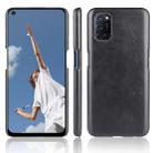 For Oppo A92/A52/A72 Shockproof Litchi Texture PC + PU Case(Black) - 1