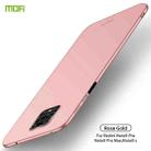For Xiaomi RedMi Note9S/Note9Pro  MOFI Frosted PC Ultra-thin Hard C(Rose gold) - 1