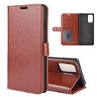 For Samsung Galaxy Note20 R64 Texture Single Horizontal Flip Protective Case with Holder & Card Slots & Wallet& Photo Frame(Brown) - 1