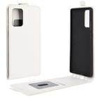 For Samsung Galaxy Note20 R64 Texture Single Vertical Flip Leather Protective Case with Card Slots & Photo Frame(White) - 1