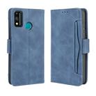 For Huawei Honor 9X Lite  Wallet Style Skin Feel Calf Pattern Leather Case ，with Separate Card Slot(Blue) - 1