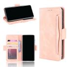 For Huawei P40 Pro+/P40 Pro Plus Wallet Style Skin Feel Calf Pattern Leather Case ，with Separate Card Slot(Pink) - 11
