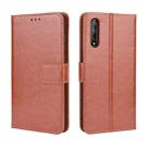 For Huawei P Smart S/Y8p/Enjoy 10S Retro Crazy Horse Texture Horizontal Flip Leather Case , with Holder & Card Slots & Photo Frame(Brown) - 1