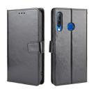 For Infinix Smart 3 Plus / X627 Retro Crazy Horse Texture Horizontal Flip Leather Case , with Holder & Card Slots & Photo Frame(Black) - 1