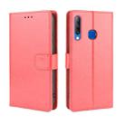For Infinix Smart 3 Plus / X627 Retro Crazy Horse Texture Horizontal Flip Leather Case , with Holder & Card Slots & Photo Frame(Red) - 1