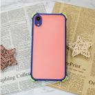 For iPhone XR TPU + PC Four Corner Anti Falling Skin Protection Shell(NEWCF-2) - 1