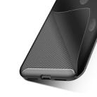 For iPhone 12 / 12 Pro Carbon Fiber Texture Shockproof TPU Case(Brown) - 5
