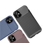 For iPhone 12 / 12 Pro Carbon Fiber Texture Shockproof TPU Case(Brown) - 8