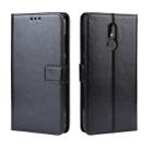 Retro Crazy Horse Texture Horizontal Flip Leather Case for Nokia 3.2, with Holder & Card Slots & Photo Frame(Black) - 1