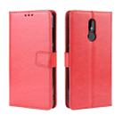Retro Crazy Horse Texture Horizontal Flip Leather Case for Nokia 3.2, with Holder & Card Slots & Photo Frame(Red) - 1