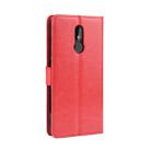 Retro Crazy Horse Texture Horizontal Flip Leather Case for Nokia 3.2, with Holder & Card Slots & Photo Frame(Red) - 3
