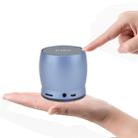 EWA A150 Portable Mini Bluetooth Speaker Wireless Hifi Stereo Strong Bass Music Boom Box Metal Subwoofer, Support Micro SD Card & 3.5mm AUX(Blue) - 1