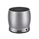 EWA A150 Portable Mini Bluetooth Speaker Wireless Hifi Stereo Strong Bass Music Boom Box Metal Subwoofer, Support Micro SD Card & 3.5mm AUX(Silver) - 1