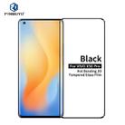 For vivo X50 Pro PINWUYO 9H 3D Hot Bending Tempered Glass Film(Black) - 1