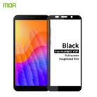 For Huawei Y5P/Y5 Prime MOFI 9H 2.5D Full Screen Tempered Glass Film(Black) - 1