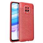 For Xiaomi Redmi 10X Pro 5G Litchi Texture TPU Shockproof Case(Red) - 1