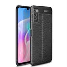 For Huawei Enjoy Z 5G Litchi Texture TPU Shockproof Case(Black) - 1