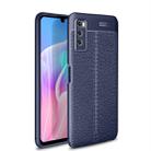 For Huawei Enjoy Z 5G Litchi Texture TPU Shockproof Case(Navy Blue) - 1