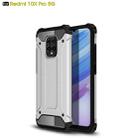 For Xiaomi Redmi 10X Pro 5G Magic Armor TPU + PC Combination Case(Silver) - 1